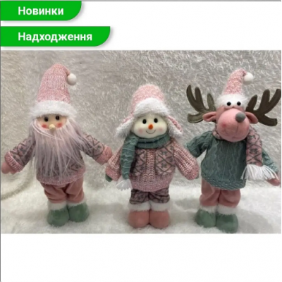 Фігура новорічна"Santa&Со  " 30см