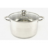 Каструля з нержавіючої сталі з багатошаровим дном 6.5л Каструля з нержавіючої сталі з багатошаровим дном 6.5л