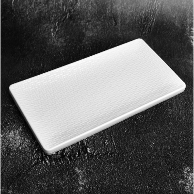 Блюдо Stenson MC4262-12 з білої порцеляни 30,5х16х1,5 см Блюдо Stenson MC4262-12 з білої порцеляни 30,5х16х1,5 см