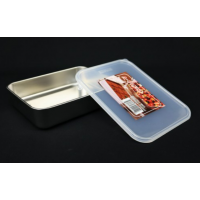 Судочок для продуктів з нержавіючої сталі ,та кришкою 1900 мл