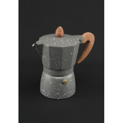 Кавоварка алюміній 3 чашки Кавоварка алюміній 3 чашки