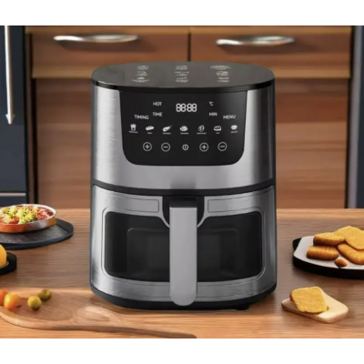 Мощева фритюрниця без олії 8 л. Сенсорна аерофритюрниця Аерогриль мультипіч для дому Мощева фритюрниця без олії 8 л. Сенсорна аерофритюрниця Аерогриль мультипіч для дому