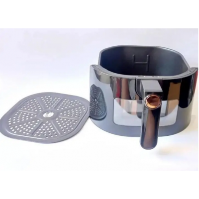 Фритюрниця для дому з таймером Rainberg RB-2242 на 6 л безмасляна фритюрниця Фритюрниця для дому з таймером Rainberg RB-2242 на 6 л безмасляна фритюрниця