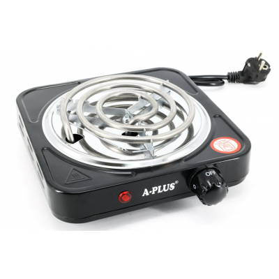 Електроплита (1 конф.) Спіраль BLACK Електроплита (1 конф.) Спіраль BLACK