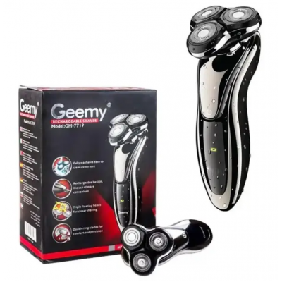 Електробритва акумуляторна 3Вт із плаваючими головками  