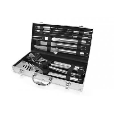 Набір для мангалу 43х21х8см BBQ Tools Set AL-10