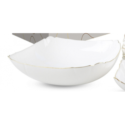 Набір салатників 7шт, золотий кант (1-1,5л ,6-200 мл)