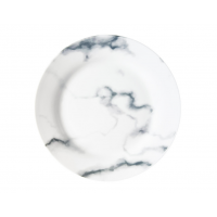 Тарілка 7,5' Білий мармур
