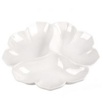 Менажниця порцеляна 25.5*25.5*4см