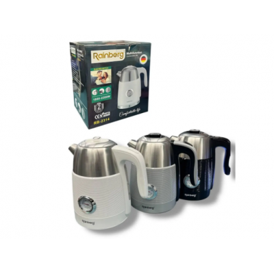 Електрочайник Rainberg RB-2314 з індикатором температури
