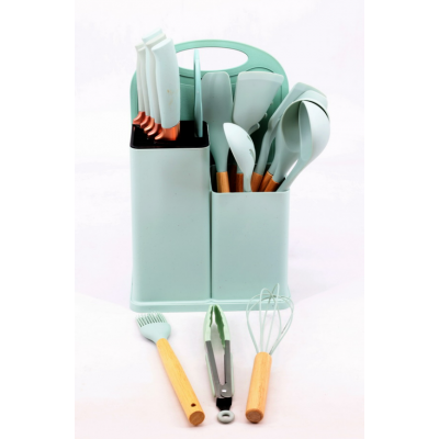 Набір кухонний силіконовий 19 предметів