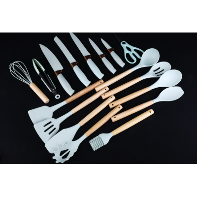 Набір кухонний силіконовий 19 предметів