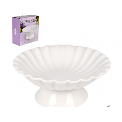 Фруктівниця порцеляна "Хризантема" 26.5*26.5*11см