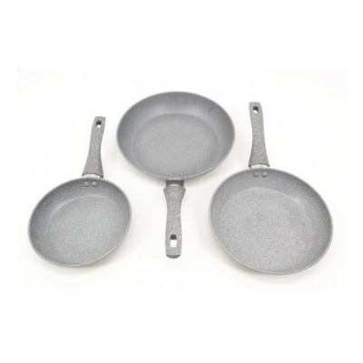 Набір сковорідок 20 см/24 см/28 см