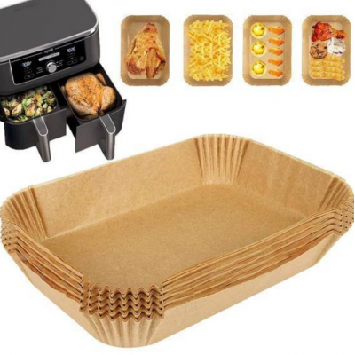 Папір для аерофритюрниці 22 х 14 х 4,5 см прямокутний