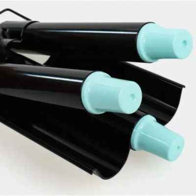 Плойка потрійна хвиля VGR V-595 Стайлер з керамічним покриттям плойка для завивки волосся з іонізацією 