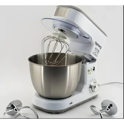 Тістоміс Rainberg RB-8082, 3200 Вт, чаша 5л, міксер планетарний, 2 насадки для тіста, віночок