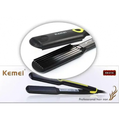 Утюжок гофре для волосся Kemei KM-2116-Y Утюжок гофре для волосся Kemei KM-2116-Y