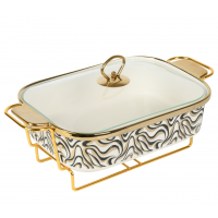 Марміт кераміка "Zebra Gold" 1.5л (31*20*7см)