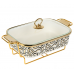 Марміт кераміка "Zebra Gold" 1.5л (31*20*7см)